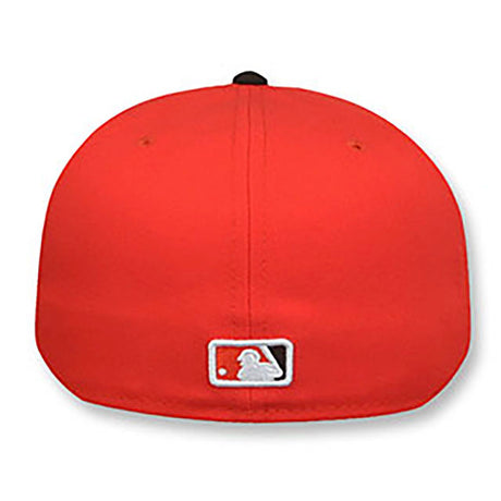 ニューエラ キャップ 59FIFTY ボルチモア オリオールズ MLB UPSIDE DOWN TEAM BASIC FITTED CAP ORANGE