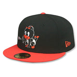 ニューエラ キャップ 59FIFTY ボルチモア オリオールズ MLB BABY BIRD FITTED CAP BLACK