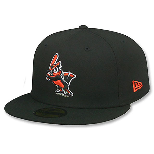 ニューエラ キャップ 59FIFTY ボルチモア オリオールズ MLB BATTER BIRD FITTED CAP BLACK