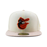 ニューエラ 59FIFTY ボルチモア オリオールズ MLB 1966 WORLD SERIES MATCH-UP FITTED CAP CHROME