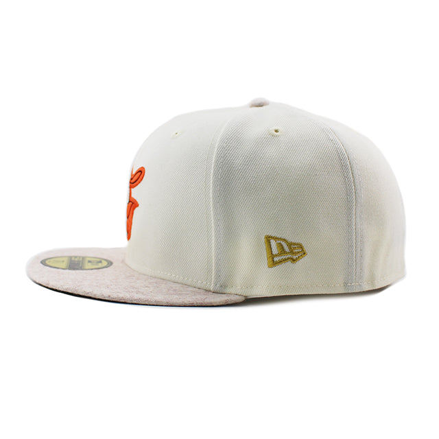 ニューエラ 59FIFTY ボルチモア オリオールズ MLB 1966 WORLD SERIES MATCH-UP FITTED CAP CHROME