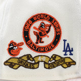 ニューエラ 59FIFTY ボルチモア オリオールズ MLB 1966 WORLD SERIES MATCH-UP FITTED CAP CHROME