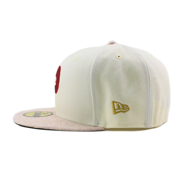 ニューエラ 59FIFTY フィラデルフィア フィリーズ MLB 1980 WORLD SERIES MATCH-UP FITTED CAP CHROME