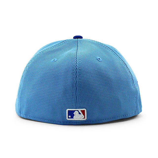 ニューエラ キャップ 59FIFTY シカゴ カブス 2025 MLB SPRING TRAINING BP FITTED CAP LT BLUE