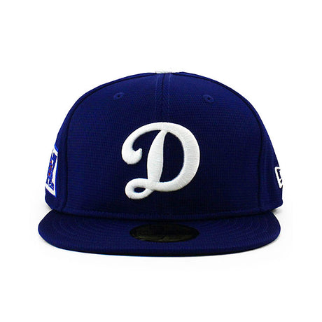 ニューエラ キャップ 59FIFTY ロサンゼルス ドジャース 2025 MLB SPRING TRAINING BP FITTED CAP BLUE