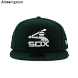 ニューエラ キャップ 59FIFTY シカゴ ホワイトソックス MLB TEAM BASIC FITTED CAP DK GREEN