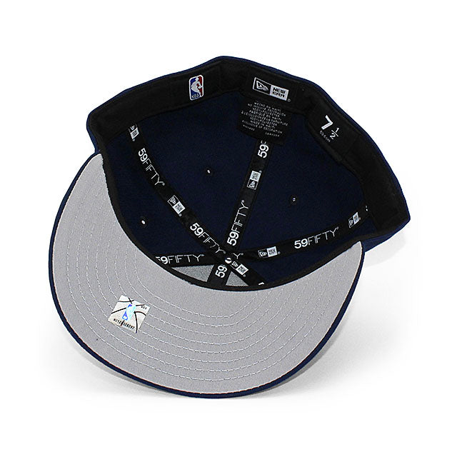 ニューエラ キャップ 59FIFTY メンフィス グリズリーズ NBA TEAM BASIC FITTED CAP NAVY