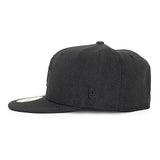 ニューエラ キャップ 59FIFTY マイアミ ヒート NBA TEAM BASIC FITTED CAP BLACKOUT