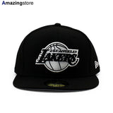 ニューエラ キャップ 59FIFTY ロサンゼルス レイカーズ NBA TEAM BASIC FITTED CAP BLACK