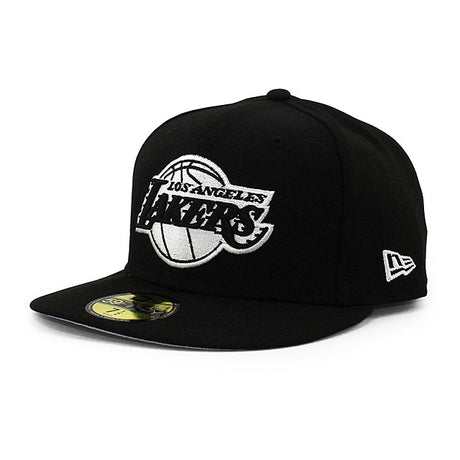 ニューエラ キャップ 59FIFTY ロサンゼルス レイカーズ NBA TEAM BASIC FITTED CAP BLACK