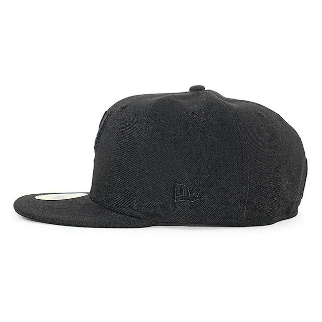 ニューエラ キャップ 59FIFTY サンアントニオ スパーズ NBA TEAM BASIC FITTED CAP BLACKOUT