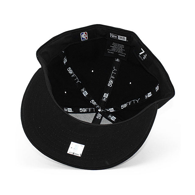 ニューエラ キャップ 59FIFTY ミネソタ ティンバーウルブズ NBA TEAM BASIC FITTED CAP BLACK