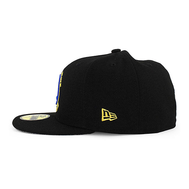 ニューエラ キャップ 59FIFTY ゴールデンステイト ウォリアーズ NBA TEAM BASIC FITTED CAP BLACK NEW ERA  GOLDEN STATE WARRIORS