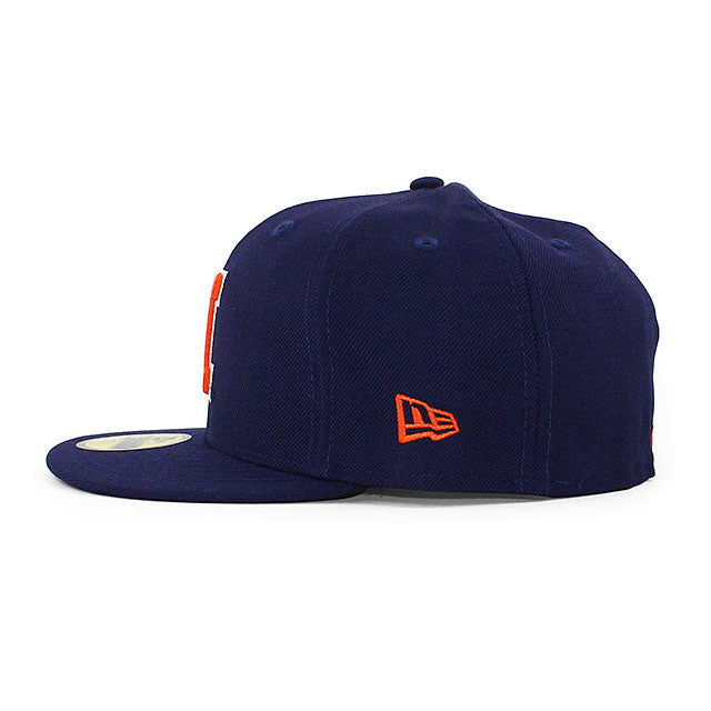 ニューエラ キャップ 59FIFTY イリノイ ファイティング イリニ NCAA TEAM BASIC FITTED CAP NAVY NEW ERA ILLINOIS FIGHTING ILLINI