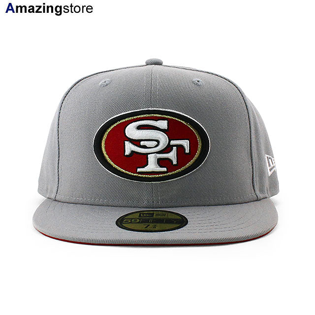 ニューエラ キャップ 59FIFTY サンフランシスコ 49ERS NFL TEAM BASIC FITTED CAP GREY