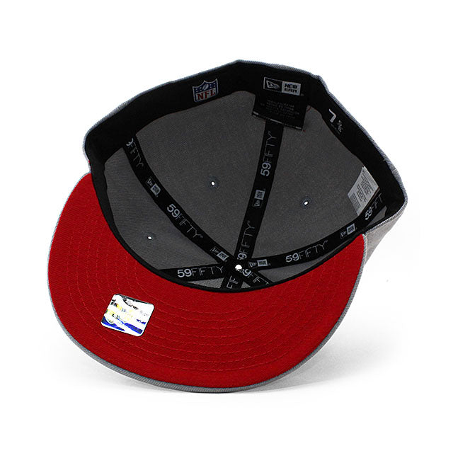 ニューエラ キャップ 59FIFTY サンフランシスコ 49ERS NFL TEAM BASIC FITTED CAP GREY