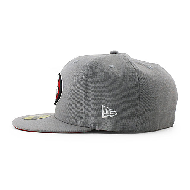 ニューエラ キャップ 59FIFTY サンフランシスコ 49ERS NFL TEAM BASIC FITTED CAP GREY