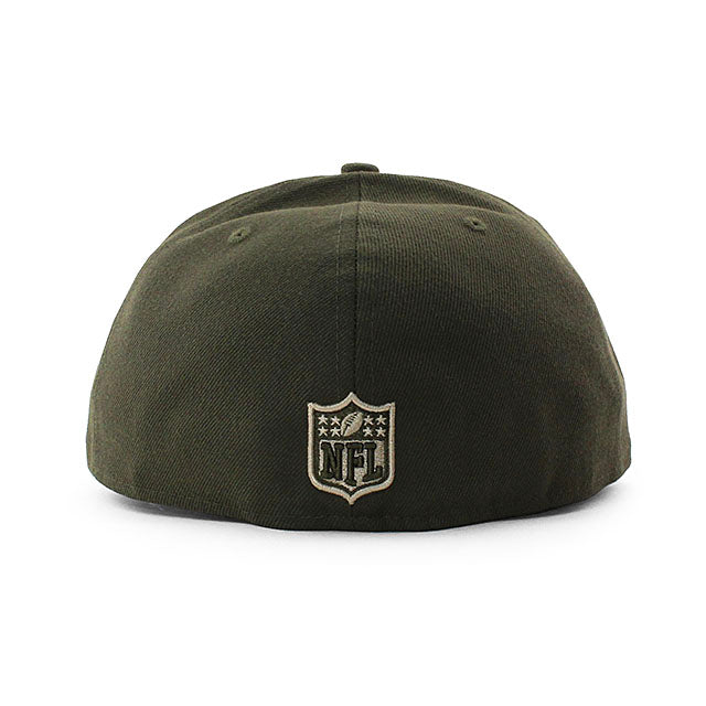 ニューエラ キャップ 59FIFTY カンザスシティ チーフス NFL TEAM BASIC FITTED CAP OLIVE