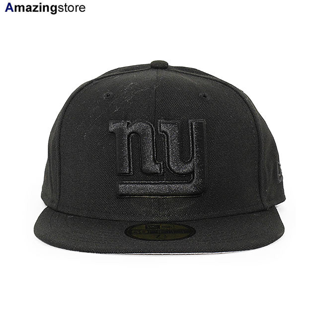 ニューエラ キャップ 59FIFTY ニューヨーク ジャイアンツ NFL BLACKOUT FITTED CAP