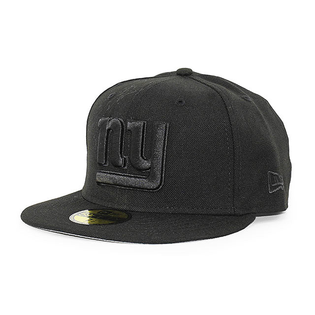 ニューエラ キャップ 59FIFTY ニューヨーク ジャイアンツ NFL BLACKOUT FITTED CAP