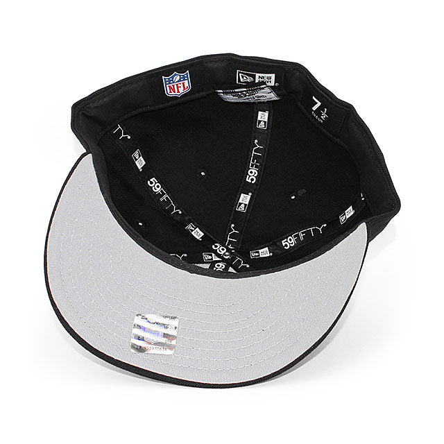 ニューエラ キャップ 59FIFTY ニューヨーク ジャイアンツ NFL BLACKOUT FITTED CAP