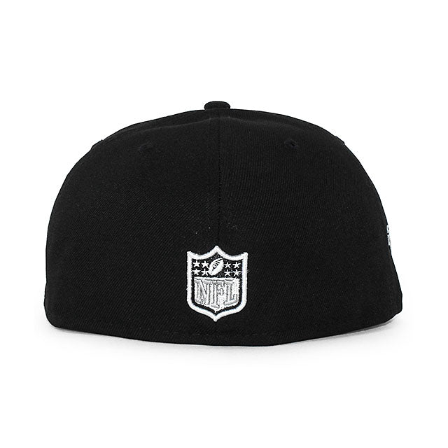ニューエラ キャップ 59FIFTY ラスベガス レイダース NFL SUPER BOWL XV KELLY GREEN BOTTOM FITTED CAP BLACK