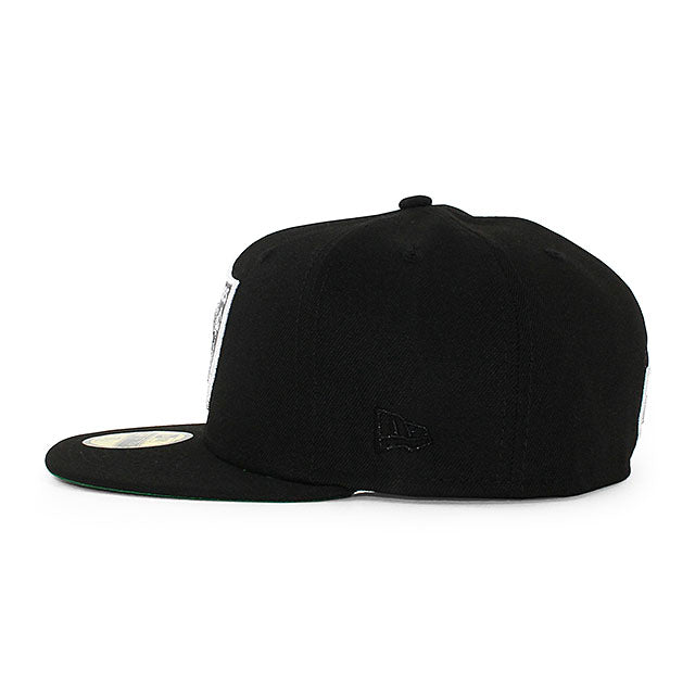 ニューエラ キャップ 59FIFTY ラスベガス レイダース NFL SUPER BOWL XV KELLY GREEN BOTTOM FITTED CAP BLACK