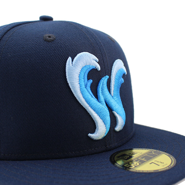 ニューエラ 59FIFTY ノーブルウオーター NOBLE WATER FITTED CAP OCEANSIDE BLUE