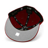 ニューエラ 59FIFTY オクトーバーズベリーオウン マイアミ ヒート OCTOBER'S VERY OWN NBA COLLABO FITTED CAP RED