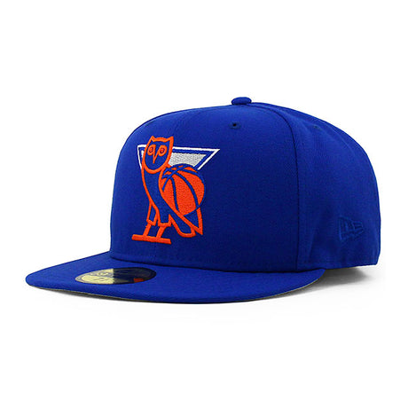 ニューエラ 59FIFTY オクトーバーズベリーオウン ニューヨーク ニックス OCTOBER'S VERY OWN NBA COLLABO FITTED CAP BLUE
