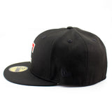 ニューエラ キャップ 59FIFTY テキサス レンジャーズ MLB ARLINGTON STADIUM KELLY GREEN BOTTOM FITTED CAP BLACK