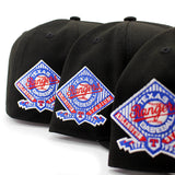 ニューエラ キャップ 59FIFTY テキサス レンジャーズ MLB ARLINGTON STADIUM KELLY GREEN BOTTOM FITTED CAP BLACK