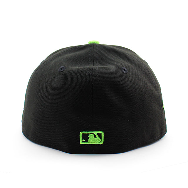 シティコネクト ニューエラ キャップ 59FIFTY タンパベイ レイズ MLB ALTERNATE CITY CONNECT FITTED CAP BLACK-LIME