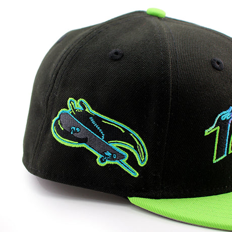 シティコネクト ニューエラ キャップ 59FIFTY タンパベイ レイズ MLB ALTERNATE CITY CONNECT FITTED CAP BLACK-LIME