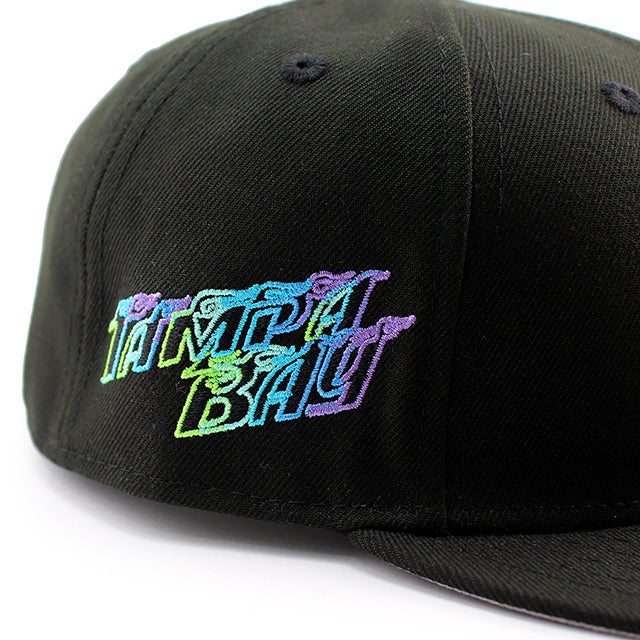 シティコネクト ニューエラ キャップ 59FIFTY タンパベイ レイズ MLB ALTERNATE CITY CONNECT FITTED CAP BLACK