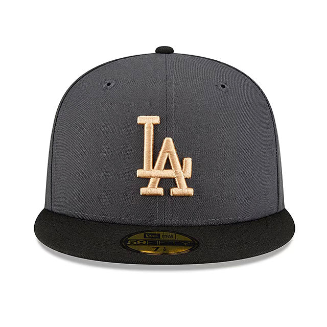 海外取寄 UNIONコラボ ニューエラ キャップ 59FIFTY ロサンゼルス ドジャース MLB COLLABO FITTED CAP GRAPHITE