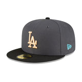 海外取寄 UNIONコラボ ニューエラ キャップ 59FIFTY ロサンゼルス ドジャース MLB COLLABO FITTED CAP GRAPHITE