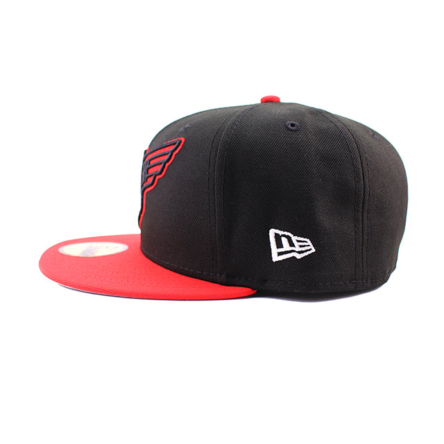 シティコネクト ニューエラ キャップ 59FIFTY シカゴ ホワイトソックス MLB CITY CONNECT ALTERNATE GREY BOTTOM FITTED CAP BLACK-RED