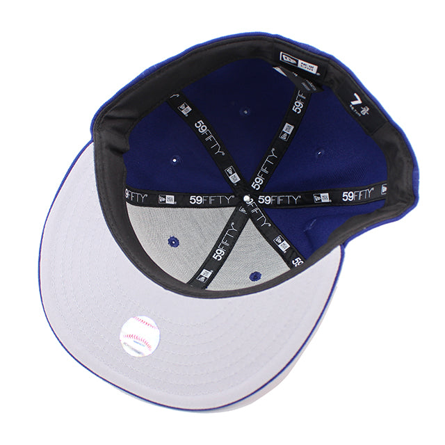 ニューエラ 59FIFTY ウルフズヘッド WOLF`S HEAD FITTED CAP BLUE