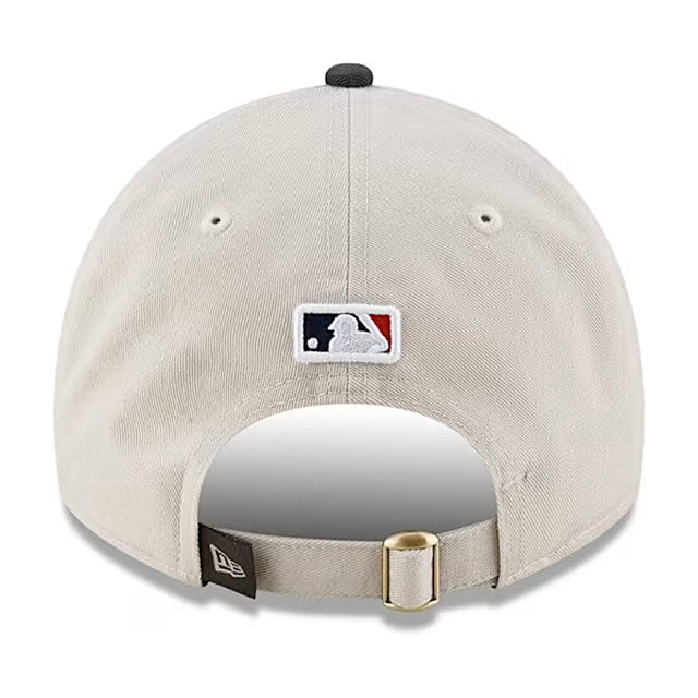 2025 ワールドシリーズチャンピオン ロッカールームモデル 海外取寄 ニューエラ キャップ 9TWENTY ロサンゼルス ドジャース 2025 WORLD SERIES CHAMPIONS LOCKER ROOM STRAPBACK CAP CREAM
