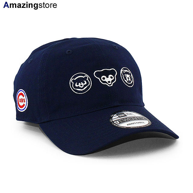 ニューエラ キャップ 9TWENTY アリス & ワンダー シカゴ カブス MLB STRAPBACK CAP NAVY