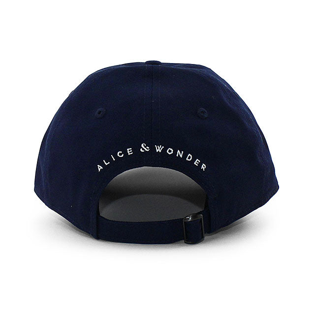 ニューエラ キャップ 9TWENTY アリス & ワンダー シカゴ カブス MLB STRAPBACK CAP NAVY
