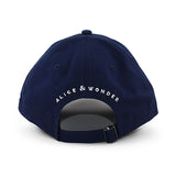 ニューエラ キャップ 9TWENTY アリス & ワンダー シカゴ カブス MLB SCRIPT STRAPBACK CAP NAVY