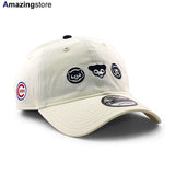 ニューエラ キャップ 9TWENTY アリス & ワンダー シカゴ カブス MLB STRAPBACK CAP CREAM
