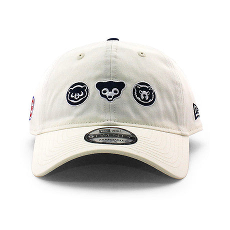 ニューエラ キャップ 9TWENTY アリス & ワンダー シカゴ カブス MLB STRAPBACK CAP CREAM