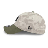 ニューエラ キャップ 9TWENTY サンフランシスコ ジャイアンツ 2025 MLB ARMED FORCES STARS N STRIPES ADJUSTABLE CAP LT BEIGE