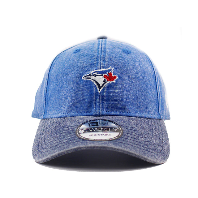 ニューエラ キャップ 9TWENTY ストラップバック トロント ブルージェイズ MLB GW COOP RUGGED CANVAS STRAPBACK CAP ROYAL NAVY