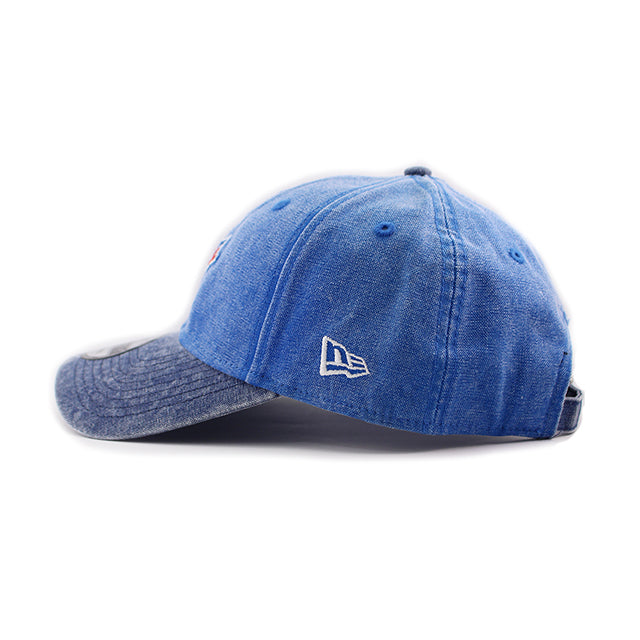 ニューエラ キャップ 9TWENTY ストラップバック トロント ブルージェイズ MLB GW COOP RUGGED CANVAS STRAPBACK CAP ROYAL NAVY