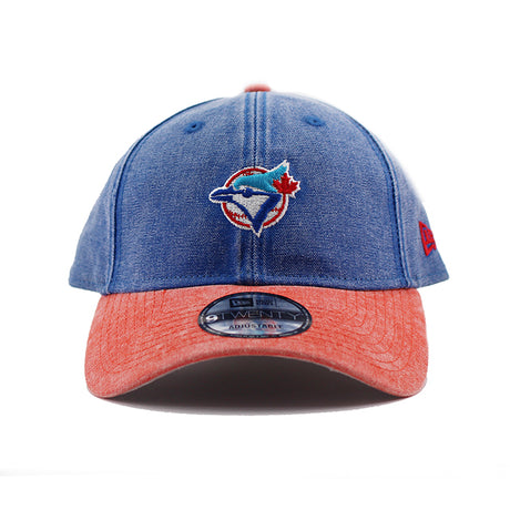 ニューエラ キャップ 9TWENTY ストラップバック トロント ブルージェイズ MLB GW COOP RUGGED CANVAS STRAPBACK CAP ROYAL RED