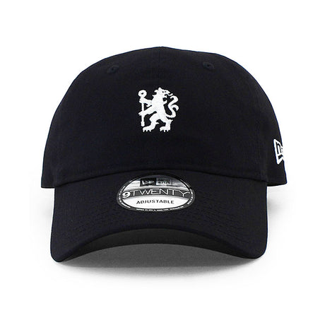 ニューエラ キャップ 9TWENTY チェルシー FC PREMIER LEAGUE MINI LOGO STRAPBACK CAP NAVY